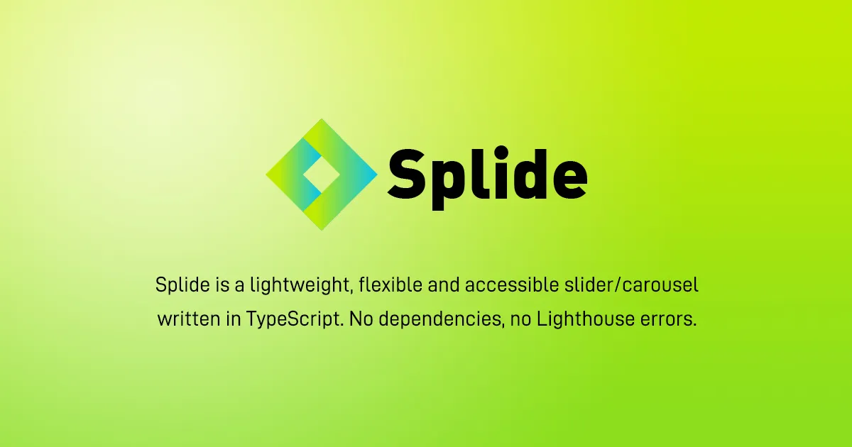 Splideのサムネイル画像