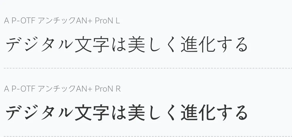 A P-OTF アンチックAN+ ProNのサムネイル画像
