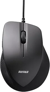 バッファロー BSMBU19BK 有線BlueLEDマウス静音5ボタンのサムネイル画像