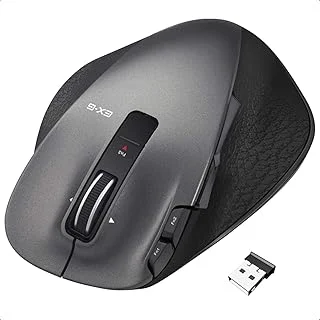 エレコム M-XGL20DLBK ワイヤレスマウス Lのサムネイル画像