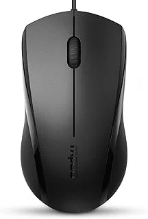 Rapoo N1600 静音有線マウスのサムネイル画像