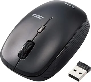 エレコム ワイヤレスマウス 静音 抗菌 M-BL21DBSKBKのサムネイル画像