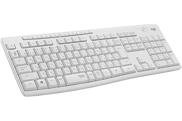 ロジクール ワイヤレスキーボード K295OW 静音 B08K2V1B28のサムネイル画像