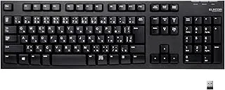 エレコム TK-FDM063TBK ワイヤレスキーボード ブラックのサムネイル画像