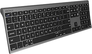 MACALLY ACEBTKEYSG ワイヤレス Bluetooth キーボード US配列のサムネイル画像