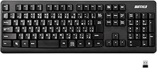 BUFFALO BSKBW125BK ワイヤレスフルキーボードのサムネイル画像