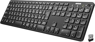 Arteck 2.4Gワイヤレスキーボード B08SKBLTTDのサムネイル画像