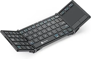 iClever 折り畳み Bluetooth タッチパッド搭載キーボード IC-BK08のサムネイル画像