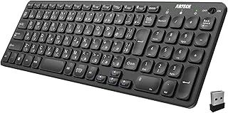 Arteck 2.4G ワイヤレスキーボード B09XDW56Y3のサムネイル画像
