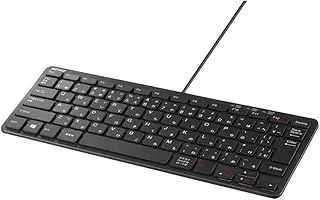 バッファロー BUFFALO BSKBU305BK コンパクトモデル テンキーレス 有線キーボードのサムネイル画像