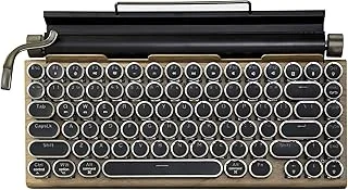 タイプライター型 レトロ メカニカルキーボード 83キーのサムネイル画像