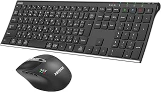 Arteck Bluetooth キーボード マウス セット B0CPJ8GLV6のサムネイル画像