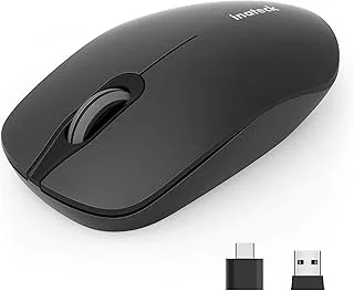 Inateck 静音マウス ワイヤレス MS02001 ブラックのサムネイル画像