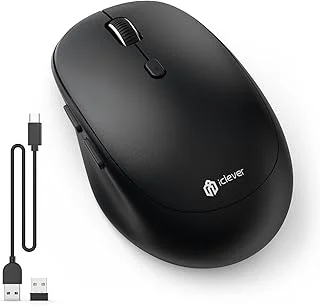 iClever ワイヤレスマウス MD165 ブラックのサムネイル画像