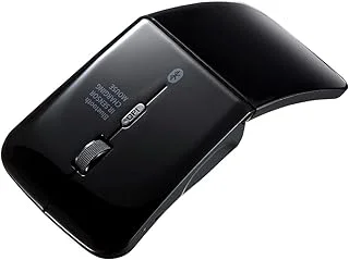 サンワサプライ Bluetooth5.0マウス 薄型 静音 充電式 MA-BTIR116BKNのサムネイル画像
