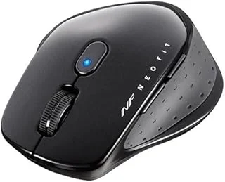 バッファロー NEO FIT ワイヤレスマウス Mサイズ 静音 5ボタン ブラック BSMBW510MBKのサムネイル画像