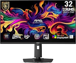 MSI MAG 321UPX QD-OLED 32インチ 4K 量子ドット有機ELのサムネイル画像