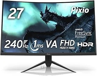 Pixio PXC279 27インチ湾曲ゲーミングモニターのサムネイル画像