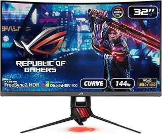 ASUS XG32VQR 32インチ 曲面ゲーミングモニターのサムネイル画像