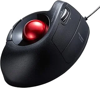 サンワサプライ 有線エルゴトラックボール MA-TB177BKのサムネイル画像