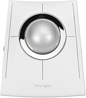 Kensington SlimBlade Pro EQ ワイヤレス トラックボール Bluetooth 2.4GHz接続 充電式 プログラム可能なボタン ホワイトのサムネイル画像