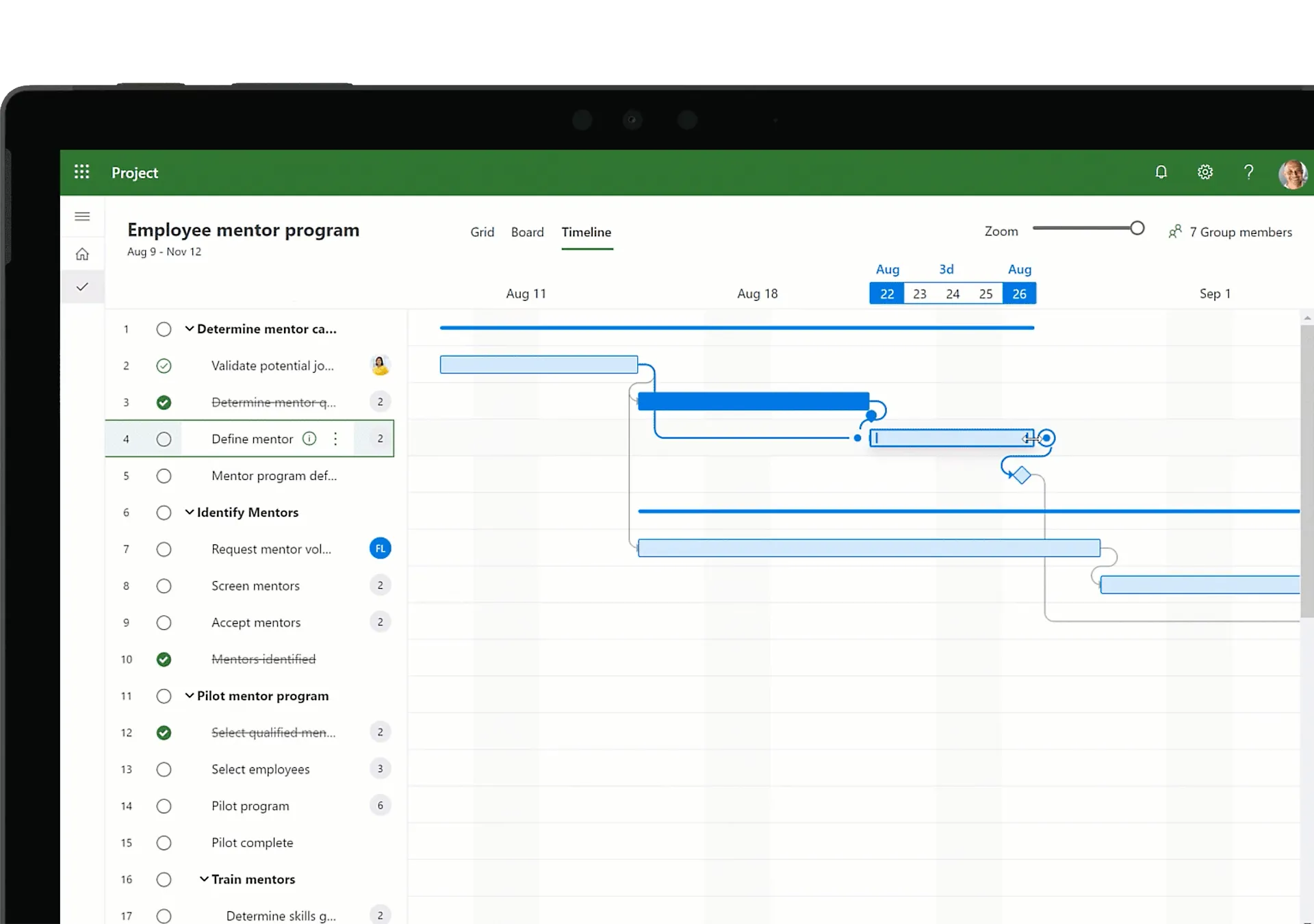 Microsoft Projectのサムネイル画像