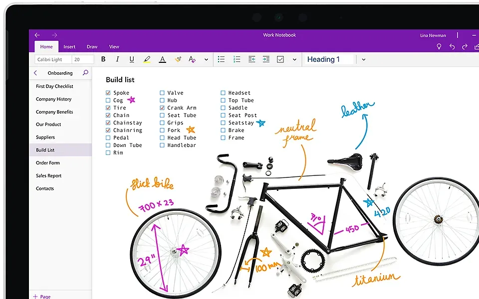 Microsoft OneNoteのサムネイル画像