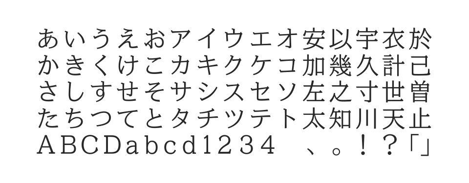 RoナウStdのサムネイル画像