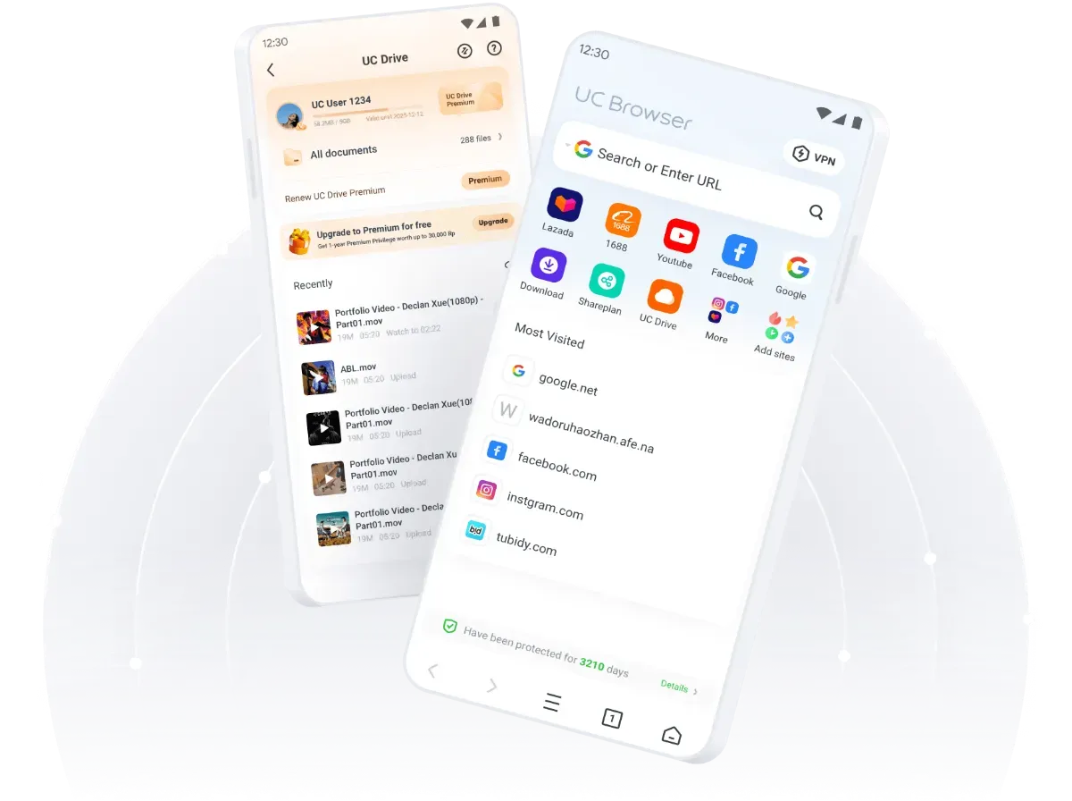 UC Browserのサムネイル画像