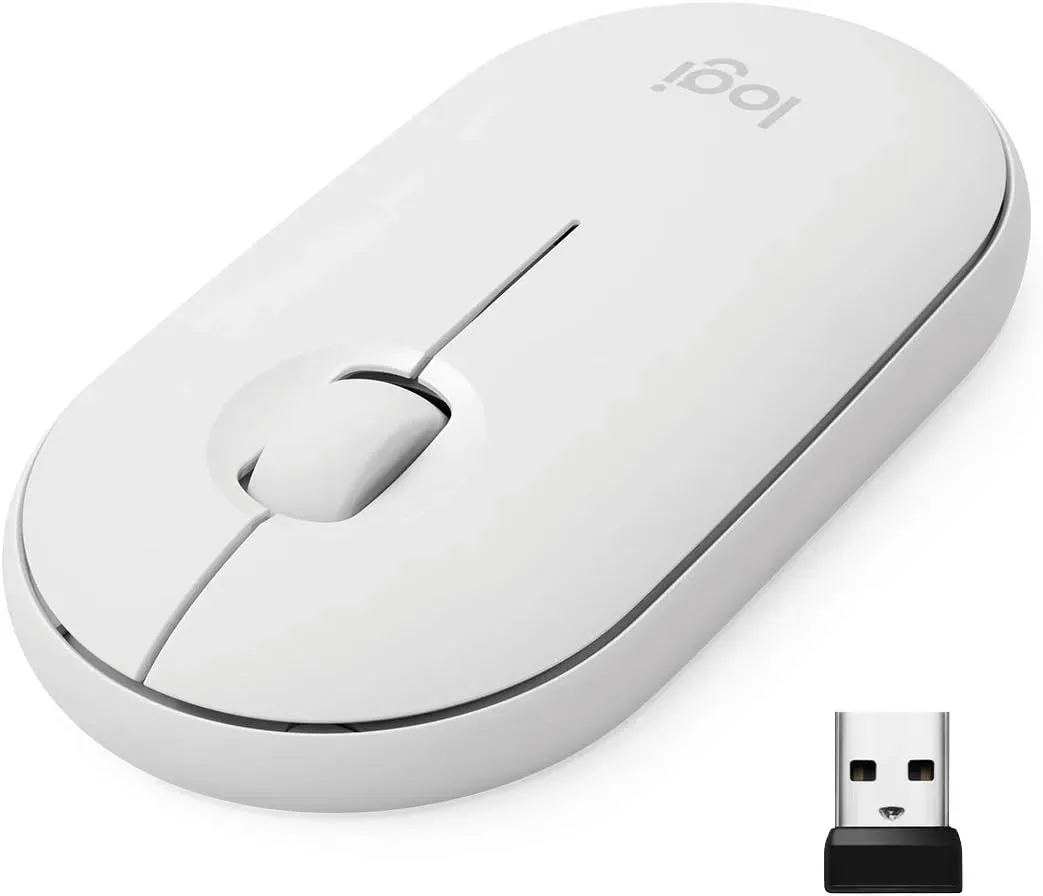 Logitech Pebble M350 ワイヤレスマウス オフホワイトのサムネイル画像