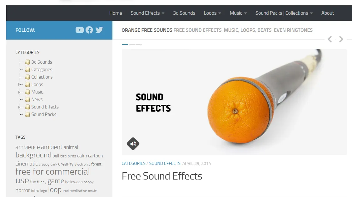 Orange Free Soundsのサムネイル画像