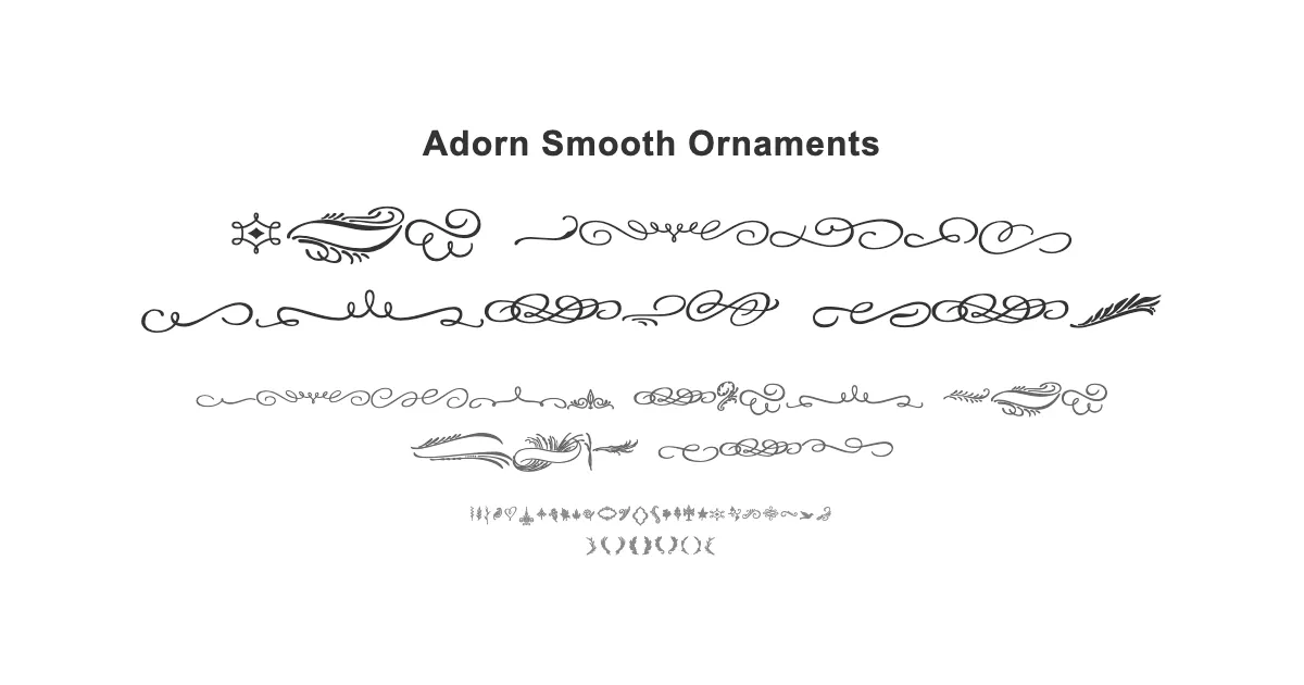 Adorn Smooth Ornamentsのサムネイル画像