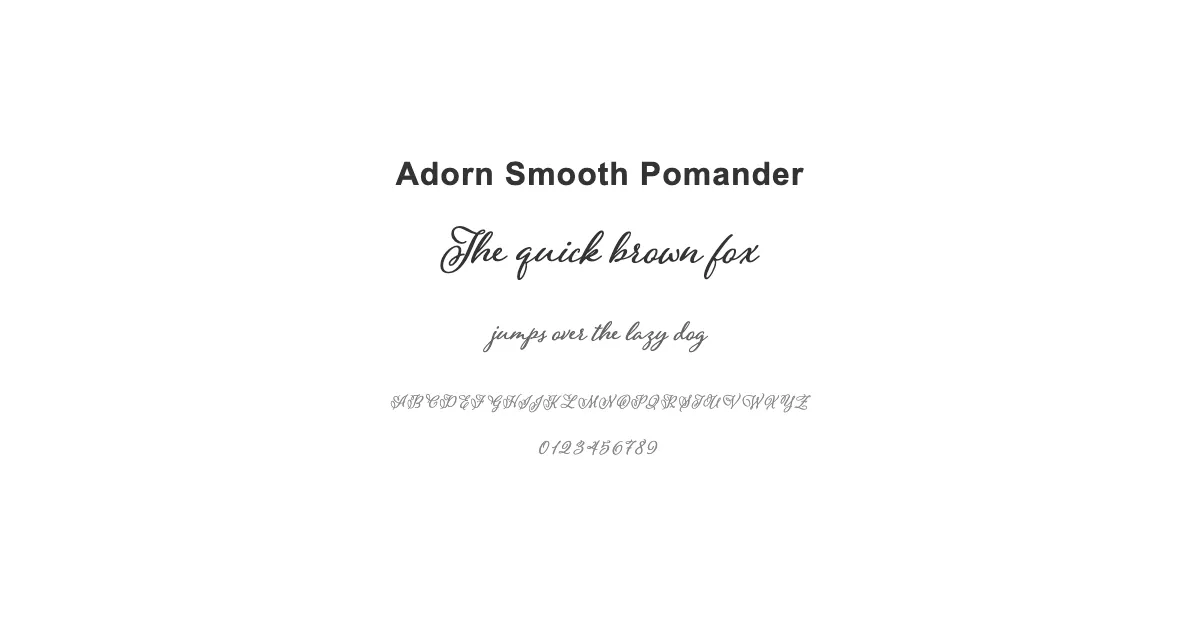 Adorn Smooth Pomanderのサムネイル画像
