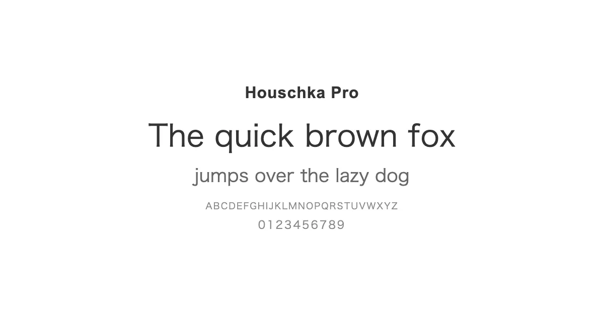 Houschka Proのサムネイル画像