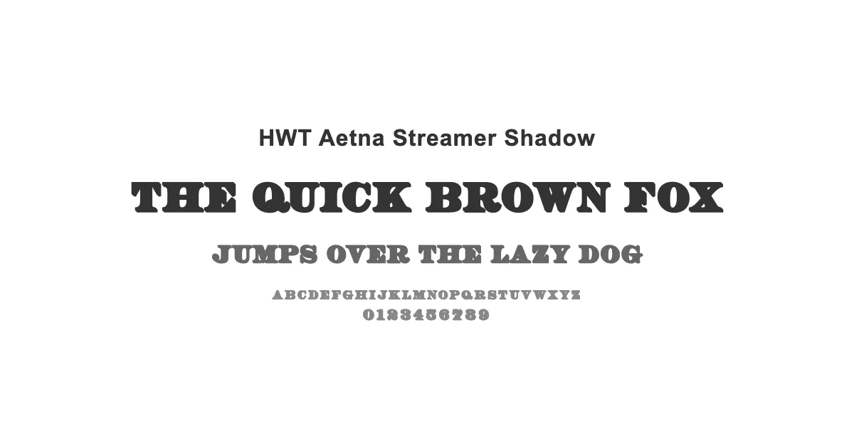 HWT Aetna Streamer Shadowのサムネイル画像