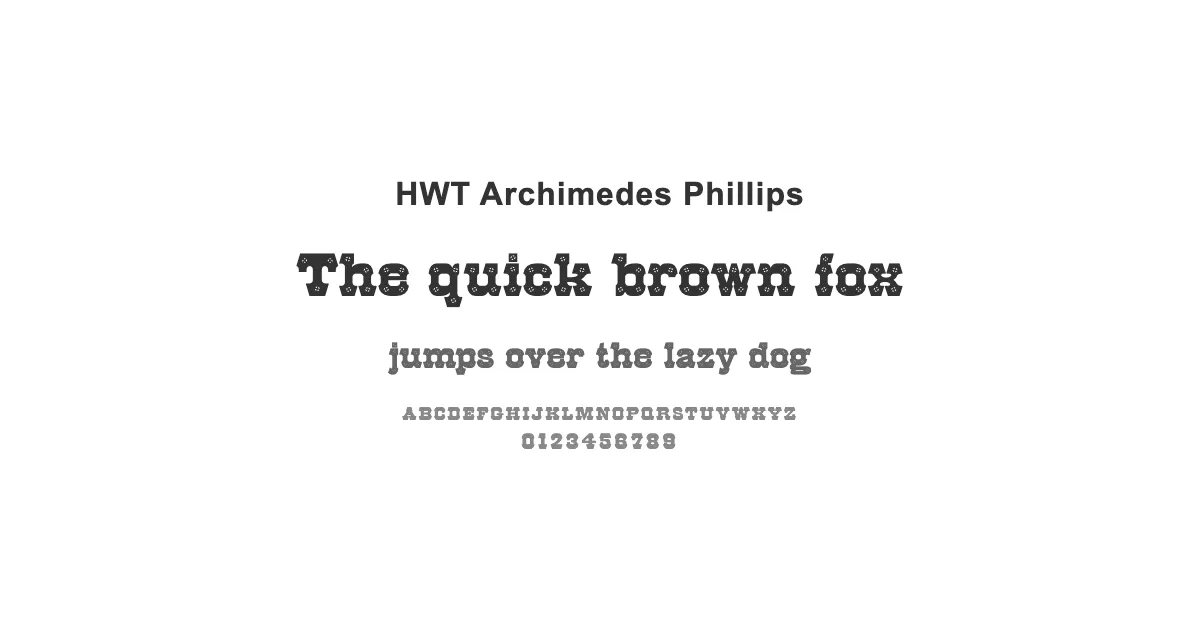 HWT Archimedes Phillipsのサムネイル画像