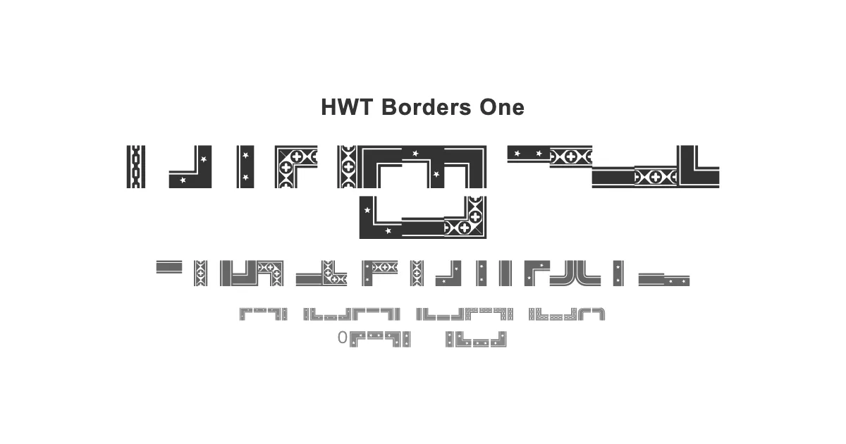 HWT Borders Oneのサムネイル画像