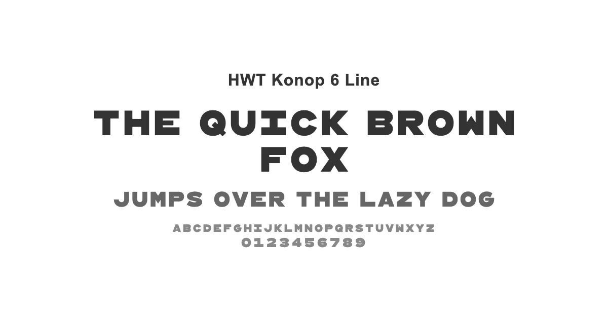HWT Konop 6 Lineのサムネイル画像