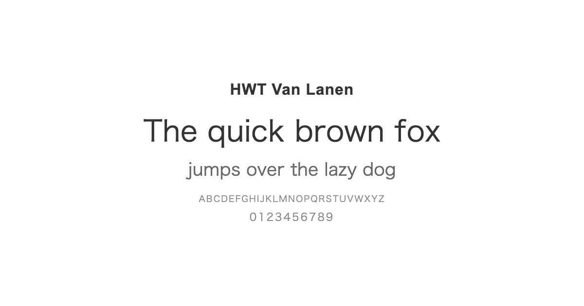 HWT Van Lanenのサムネイル画像