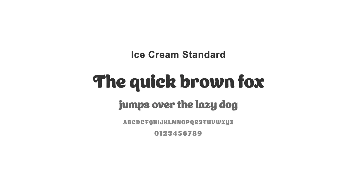 Ice Cream Standardのサムネイル画像