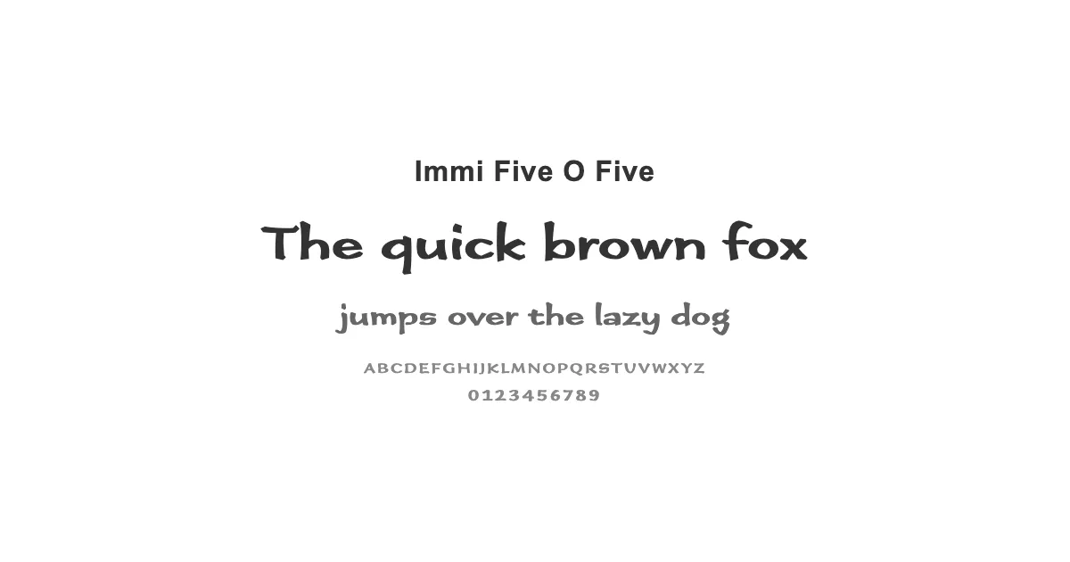 Immi Five O Fiveのサムネイル画像