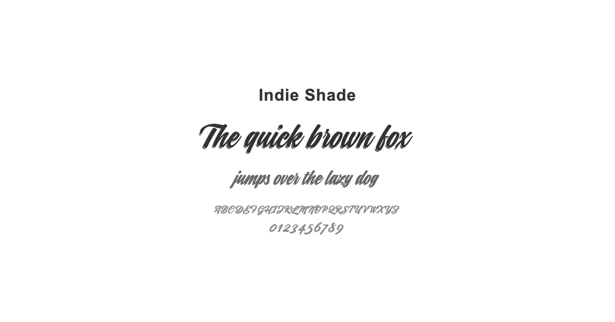 Indie Shadeのサムネイル画像