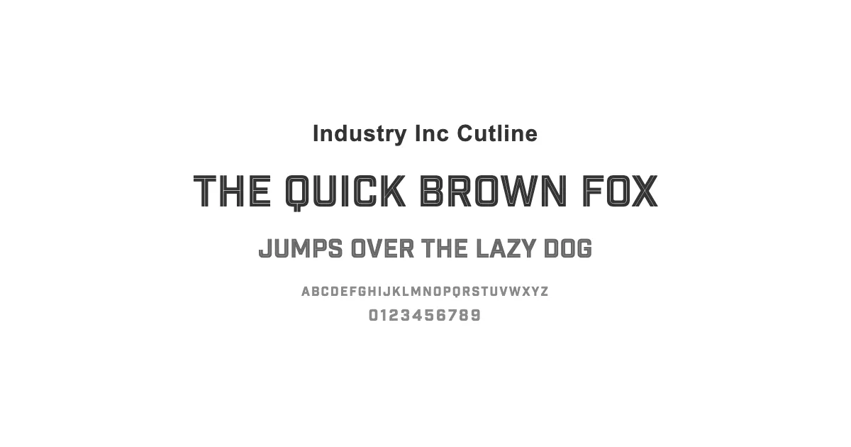 Industry Inc Cutlineのサムネイル画像