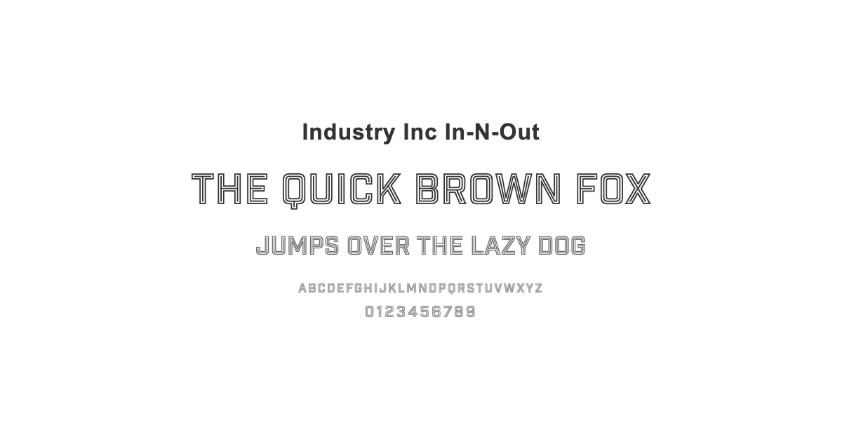Industry Inc In-N-Outのサムネイル画像