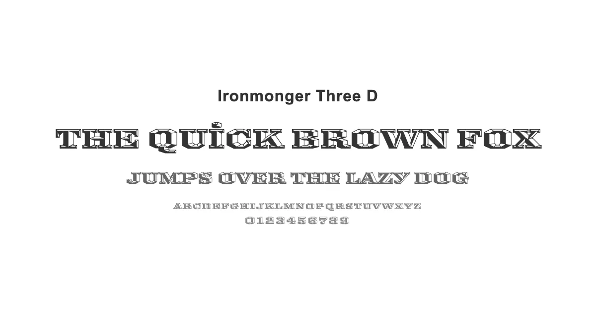 Ironmonger Three Dのサムネイル画像