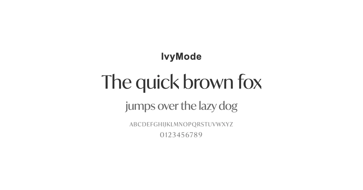 IvyModeのサムネイル画像