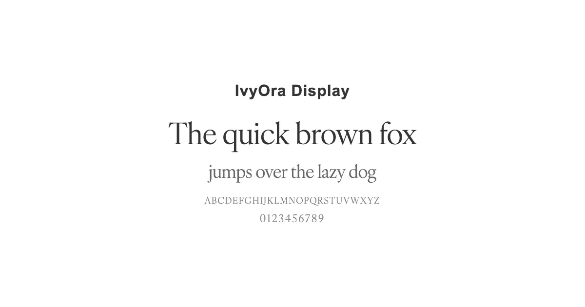 IvyOra Displayのサムネイル画像