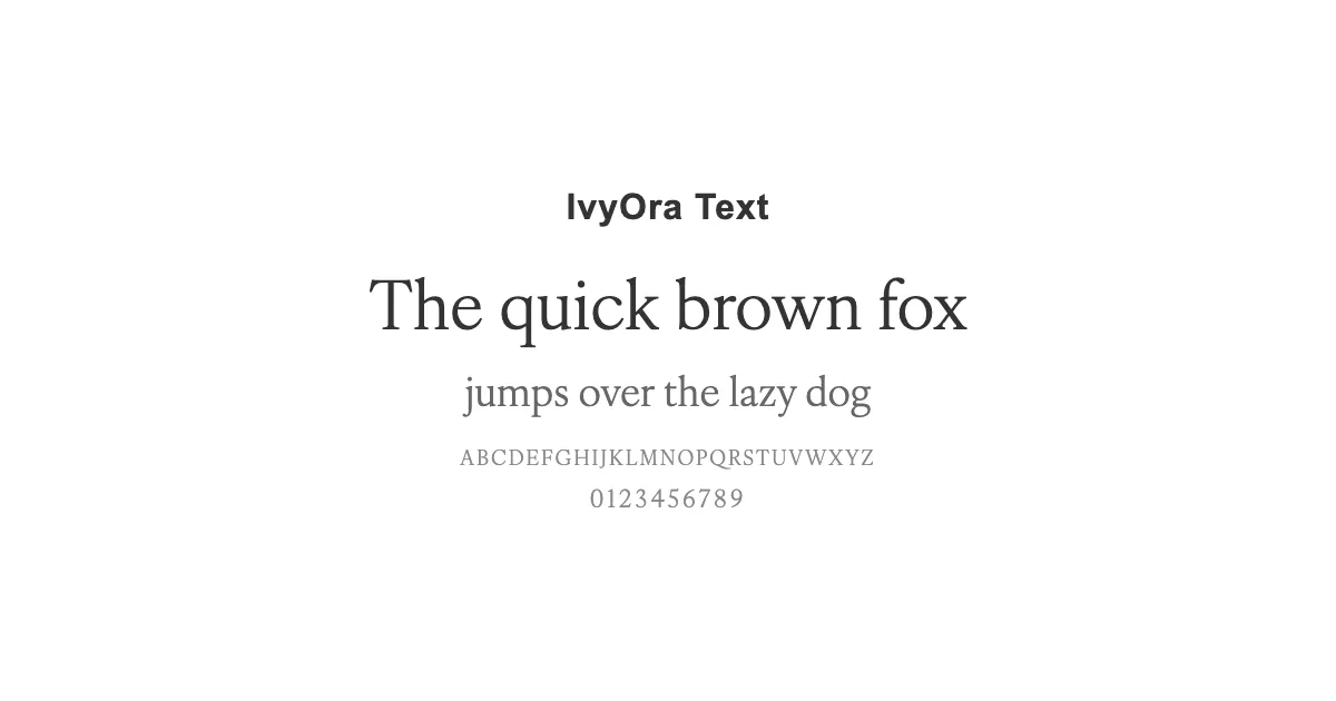 IvyOra Textのサムネイル画像