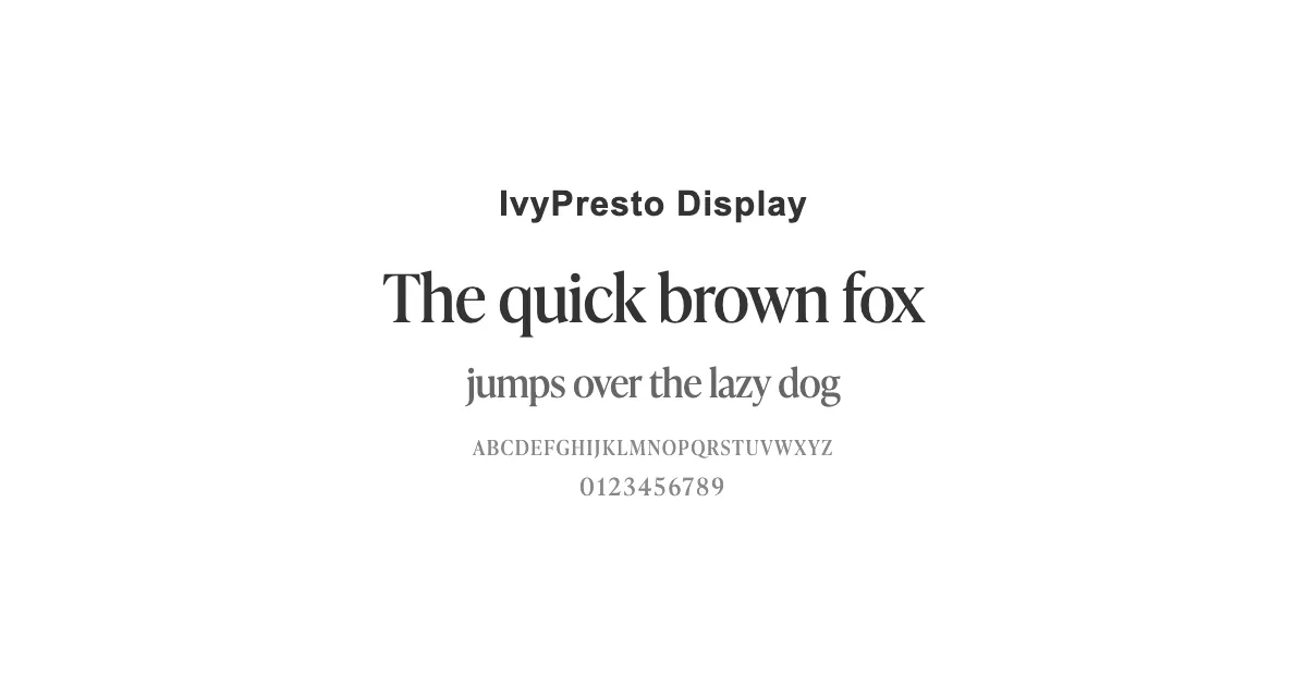 IvyPresto Displayのサムネイル画像