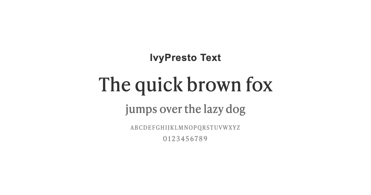 IvyPresto Textのサムネイル画像